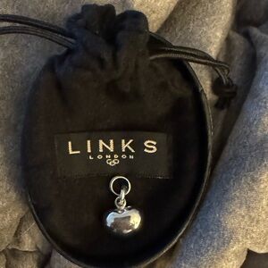 Links of London Silver Puff Heart Charm